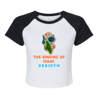 La Reliure Du Crâne De Renaissance D_isaac  Essentiel Raglan Crop Top | Artistshot