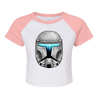 Republic Commando Raglan Crop Top | Artistshot