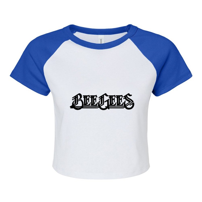 Beegees Raglan Crop Top by DAVIDMORRIS | Artistshot