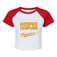 Hospice Chaplain Raglan Crop Top | Artistshot