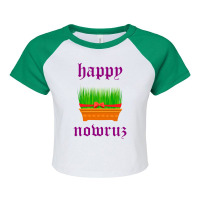 Nowruz Raglan Crop Top | Artistshot