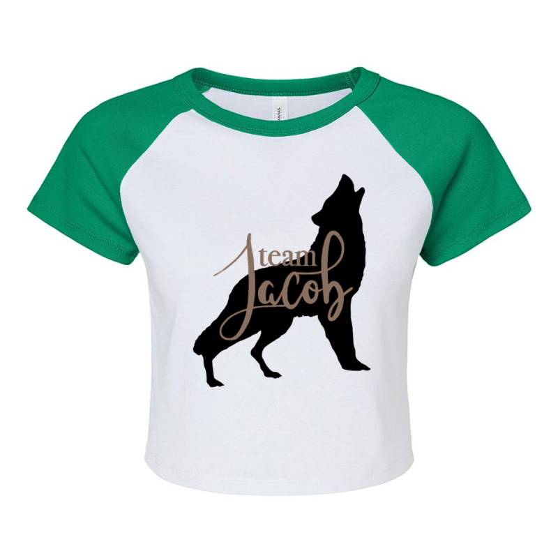 Team Jacob Raglan Crop Top by cm-arts | Artistshot