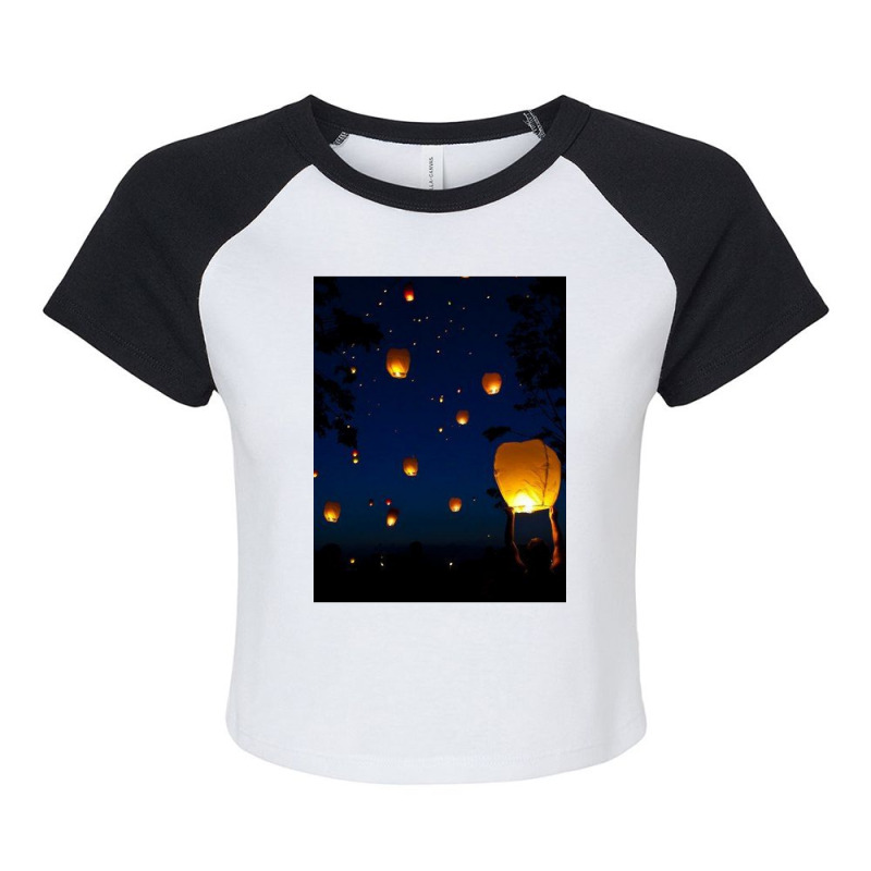 The Life Of A Lantern Raglan Crop Top by brumfieldportillo7vlpq8 | Artistshot