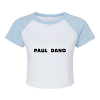 Paul Dano Raglan Crop Top | Artistshot