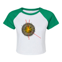 Lhc Particle Physics Higgs Boson Physics Student Teacher Raglan Crop Top | Artistshot