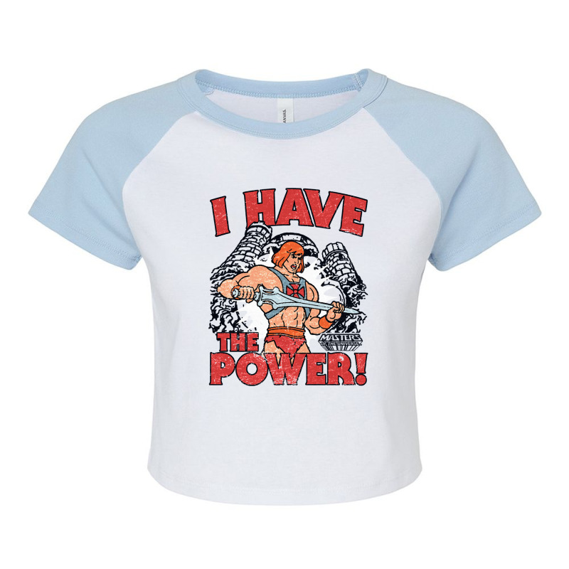 People Call Me He Masters Of Man The Universe Retro Vintage For Friend Raglan Crop Top | Artistshot