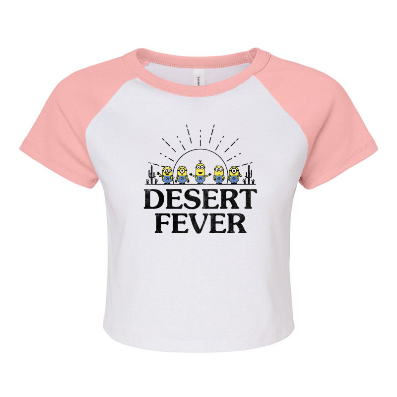 Desert Fever Raglan Crop Top by BuiDoc | Artistshot