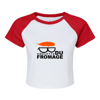 Omelette Du Fromage Gift Raglan Crop Top | Artistshot