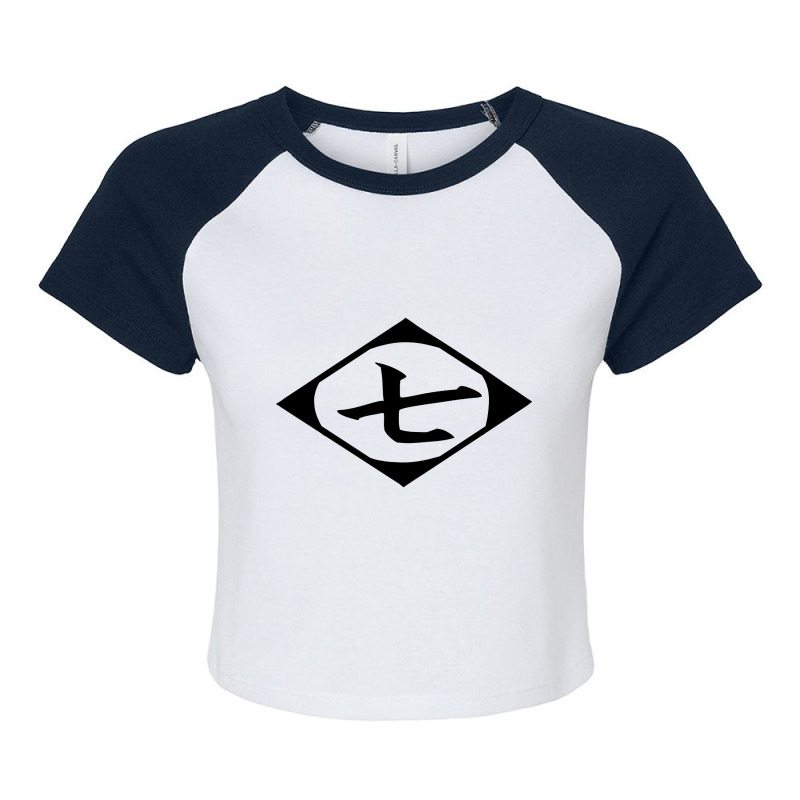 Anime Bleach, 7th Division Of Gotei 13 Raglan Crop Top by yumgaugeteuda | Artistshot