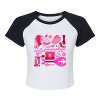 Sasha Waybright  Calamity (pink) Raglan Crop Top | Artistshot