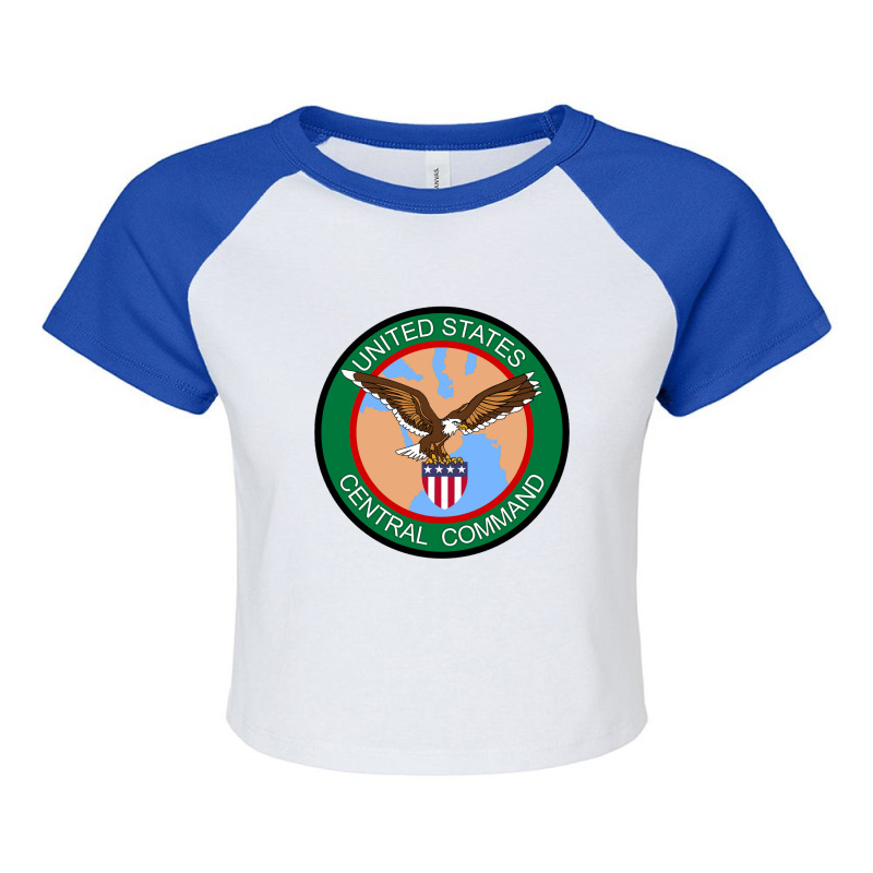 United States Central Command Raglan Crop Top by cm-arts | Artistshot