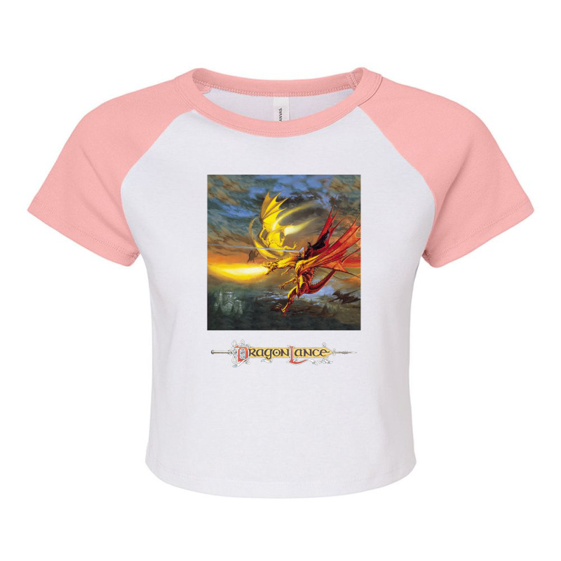 Dragonlance Legend Of Huma Artwork Raglan Crop Top by WesleyCopenheaver | Artistshot