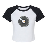 Music Is A Moral Law - Plato Raglan Crop Top | Artistshot