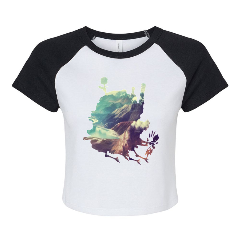 Howl_s Moving Castle Castle Raglan Crop Top by cm-arts | Artistshot