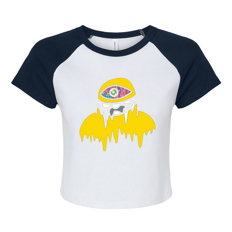 Subtronics Raglan Crop Top by Carrieritt | Artistshot