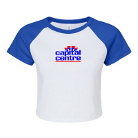 Capital Centre Raglan Crop Top | Artistshot