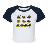 Top Ten Best Ww2 Tanks Panzer Iv Tiger Ii T 34 Pullover Hoodie Raglan Crop Top | Artistshot