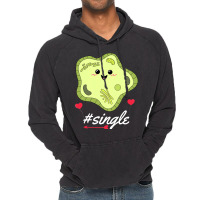 Funny Science Biology Pun Single Cell Valentines D Vintage Hoodie | Artistshot