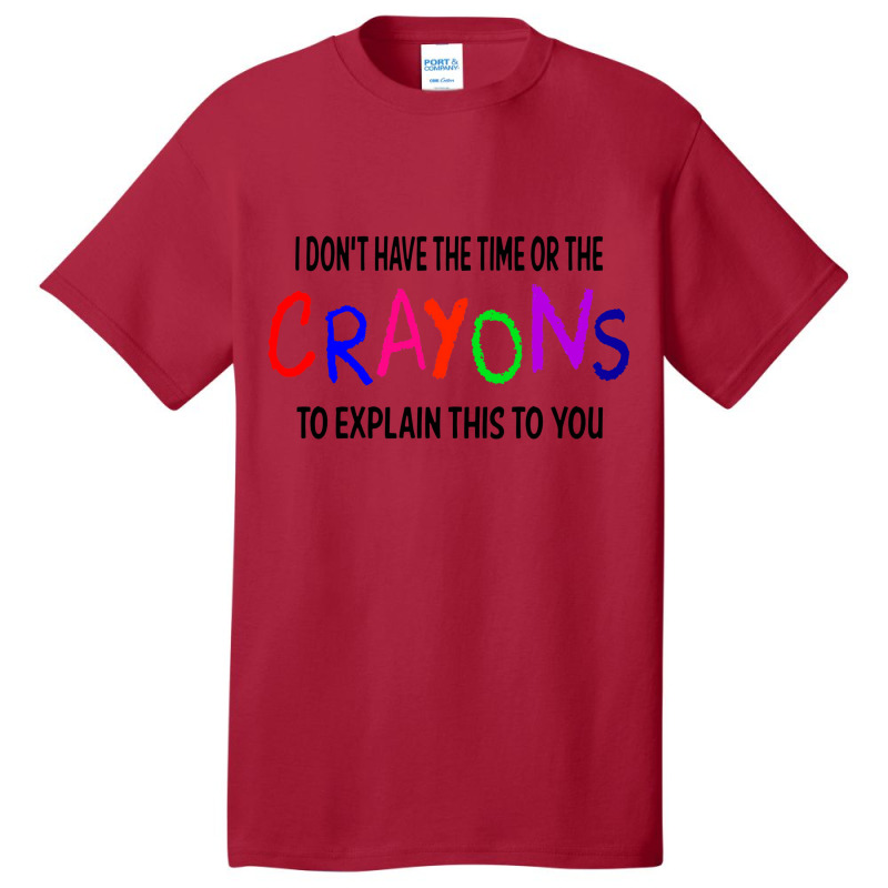 Crayons Novelty Basic T-shirt | Artistshot