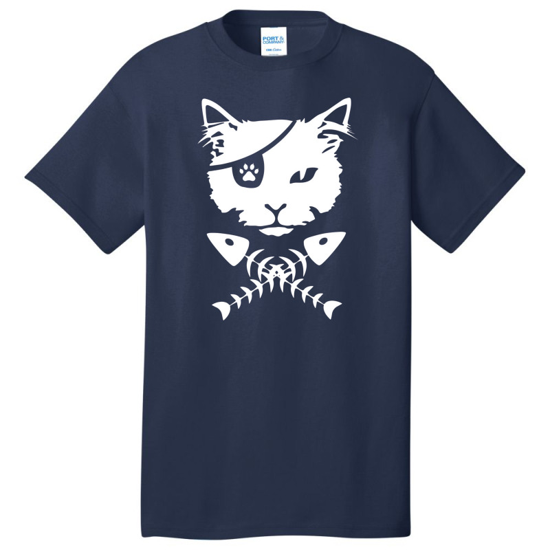 Cute P!irate Cat Basic T-shirt | Artistshot