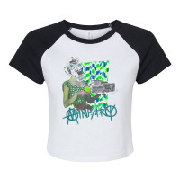 Ministry – Moral Hygiene Gas Mask T Shirt Raglan Crop Top | Artistshot