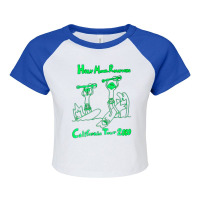 Holy Modal Rounders, California Tour, Holy, Modal, Rounders, Californi Raglan Crop Top | Artistshot