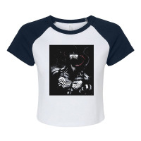 Venom Scream   Venom Raglan Crop Top | Artistshot