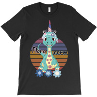 Floracorn Cute Flower Dinosaur T-shirt | Artistshot