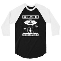 Storm Area 51 6 3/4 Sleeve Shirt | Artistshot