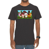 Cute Farm Animals Vintage T-shirt | Artistshot