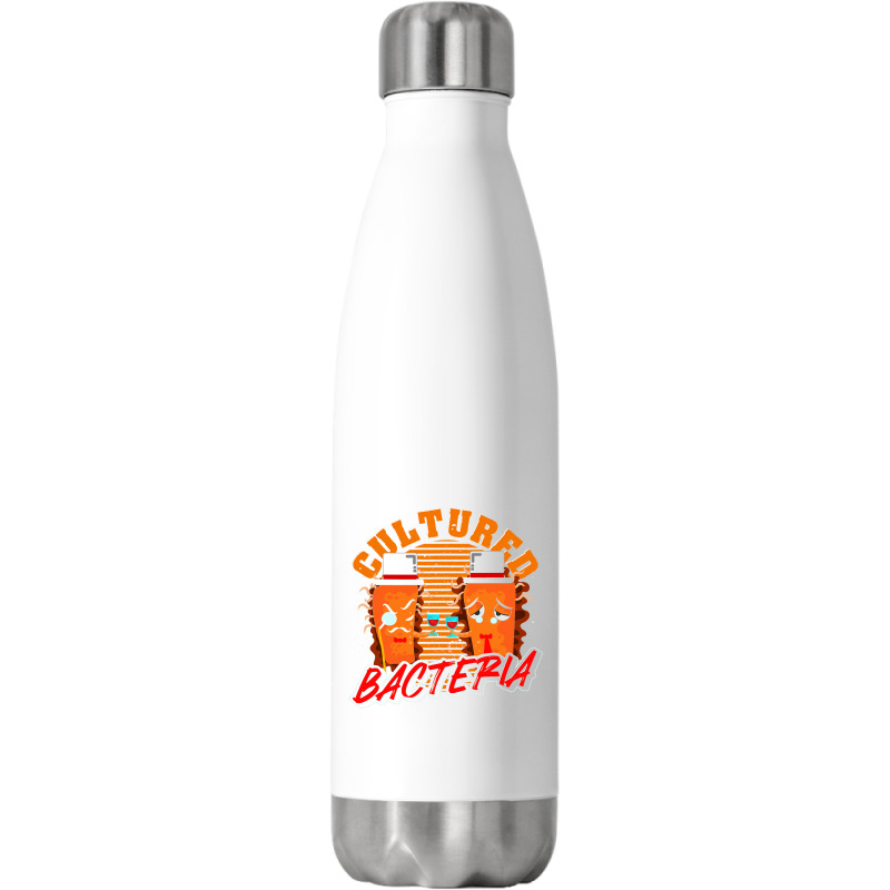 Funny Biology Lab Scientist Microbiologist Culture Stainless Steel Water Bottle | Artistshot