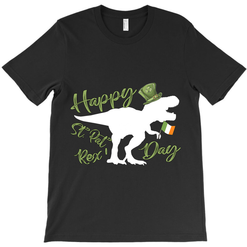 Dinosaur St Patricks Day Shamrock Leprechaun Costu T-shirt | Artistshot