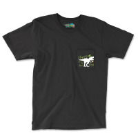 Dinosaur St Patricks Day Shamrock Leprechaun Costu Pocket T-shirt | Artistshot