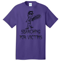 Searching For Victims Halloween Costume Word Design T Shirt Basic T-shirt | Artistshot