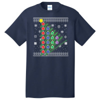 Aufbau Principle Christmas Tree Sweater Happy Holiday Season T Shirt Basic T-shirt | Artistshot