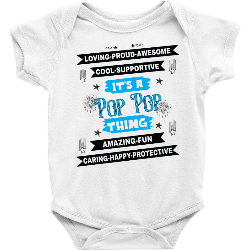 It's A Pop Pop Thing Baby Bodysuit | Artistshot