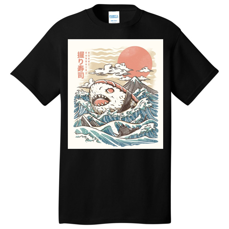 Sharkiri Sushi Basic T-shirt | Artistshot