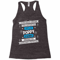 It's A Poppy Thing Racerback Tank | Artistshot