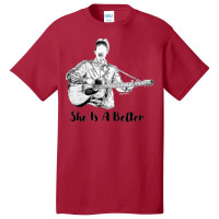 Graphic Vintage  Indie Rock Movie Character Funny Gift Basic T-shirt | Artistshot