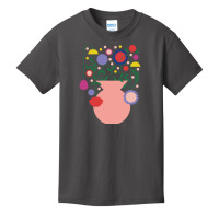 Flowers T  Shirtjar  Flowers Mediterranean Happy Time Traveling Colorf Basic Youth T-shirt | Artistshot