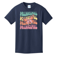 Principal Retro Groovy Principal Life T Shirt Basic Youth T-shirt | Artistshot