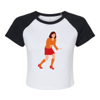 Velma Simple 2 Raglan Crop Top | Artistshot