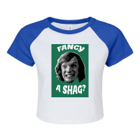 Fancy A Shag Raglan Crop Top | Artistshot