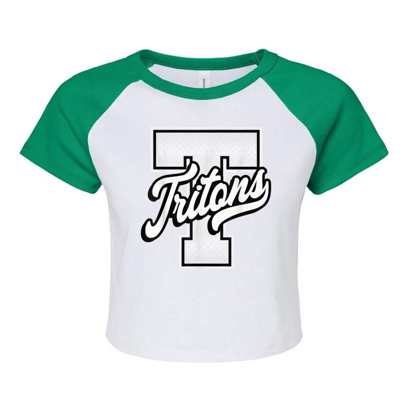 Tritons T Shirt Raglan Crop Top by alishia3asa | Artistshot