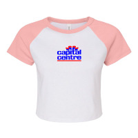 Capital Centre Raglan Crop Top | Artistshot