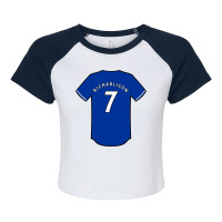 Richarlison Jersey Classic Raglan Crop Top | Artistshot