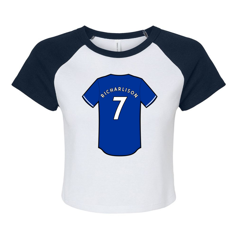 Richarlison Jersey Classic Raglan Crop Top by BlaineHuynh | Artistshot