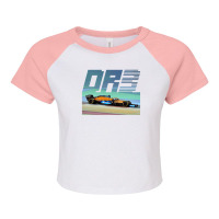 Daniel Ricciardo Dr3 Mcl35m Raglan Crop Top | Artistshot