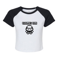 Game On (light) Raglan Crop Top | Artistshot