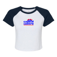 Capital Centre Raglan Crop Top | Artistshot